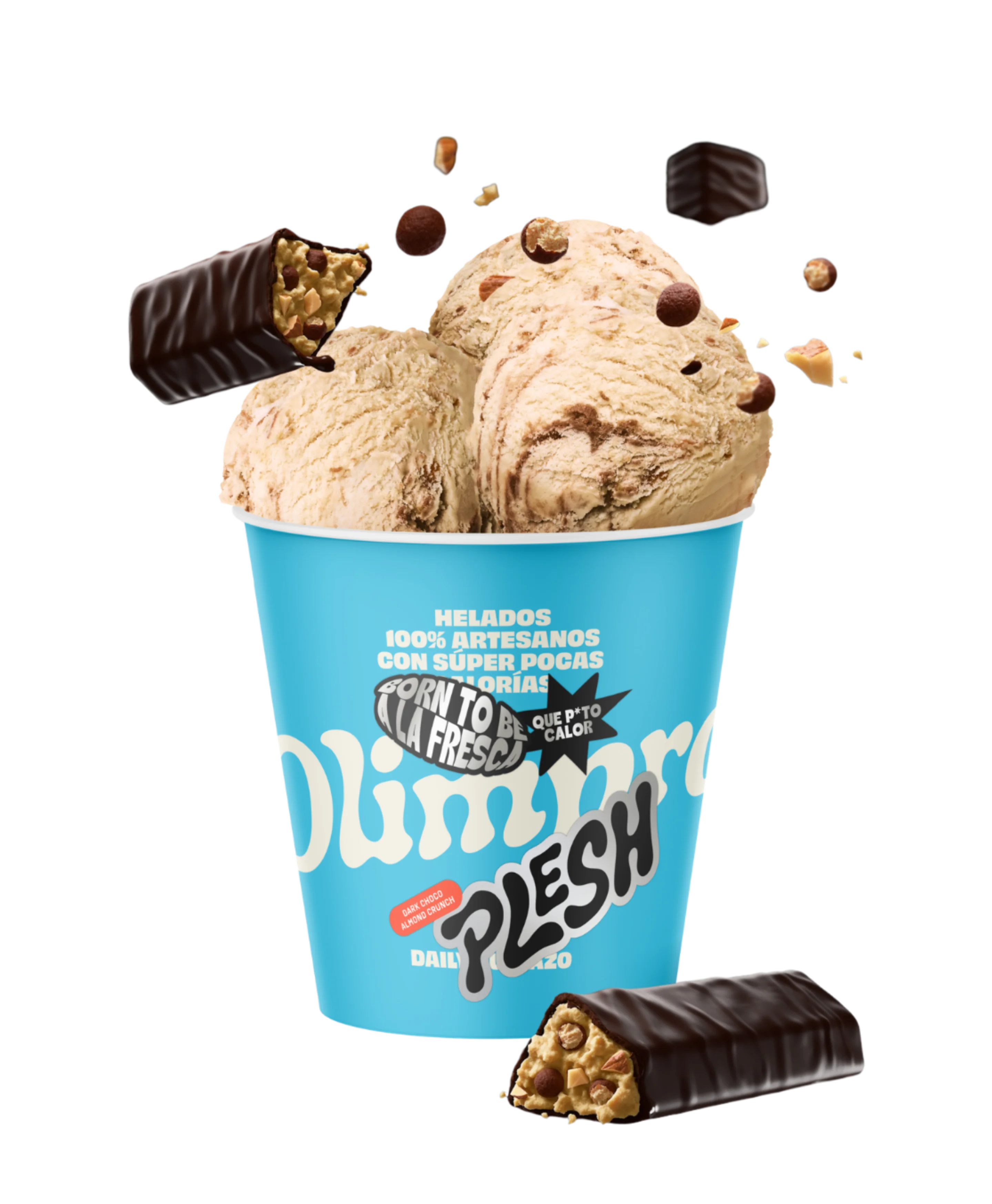 Dark Chocolate Almond Plesh
